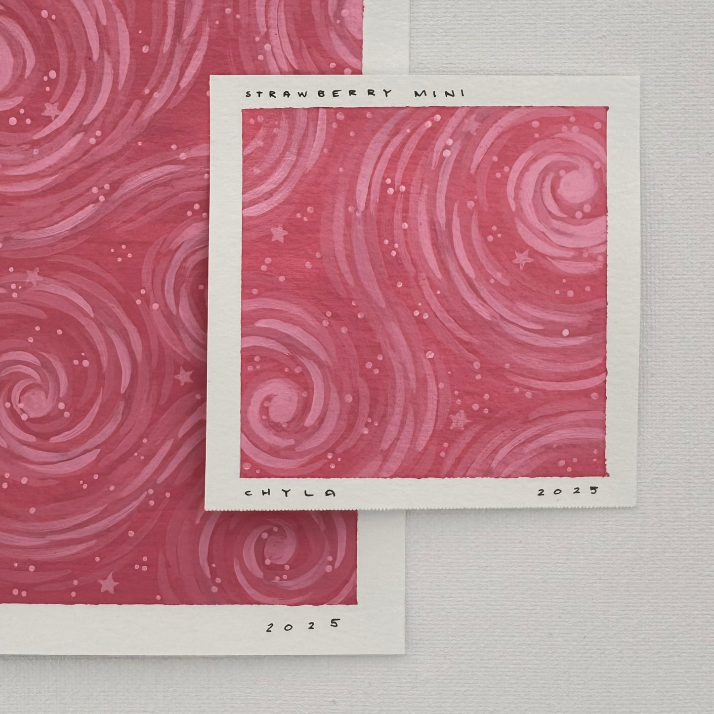 Strawberry Pink Sky - MINI