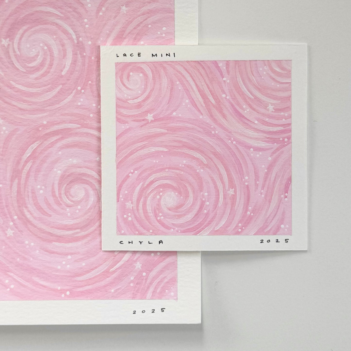 Lace Pink Sky - MINI