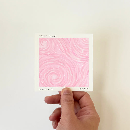 Lace Pink Sky - MINI